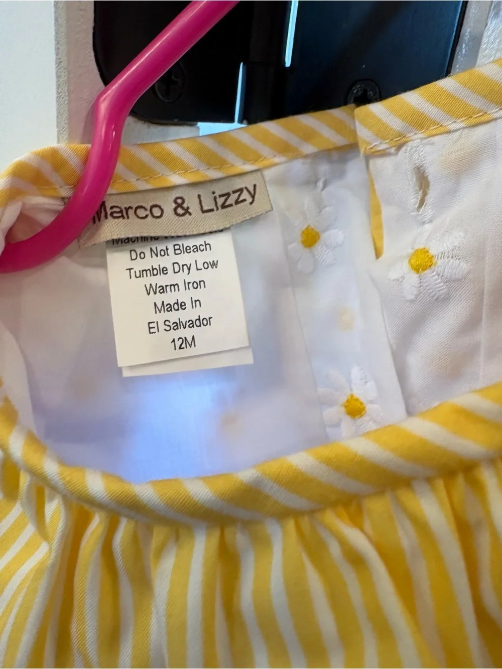 Marco & Lizzy Daisy Babygirl Set